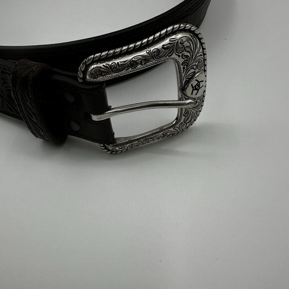 Ariat Leather Belt Mens Size 46 A10004305 - Picture 2 of 7